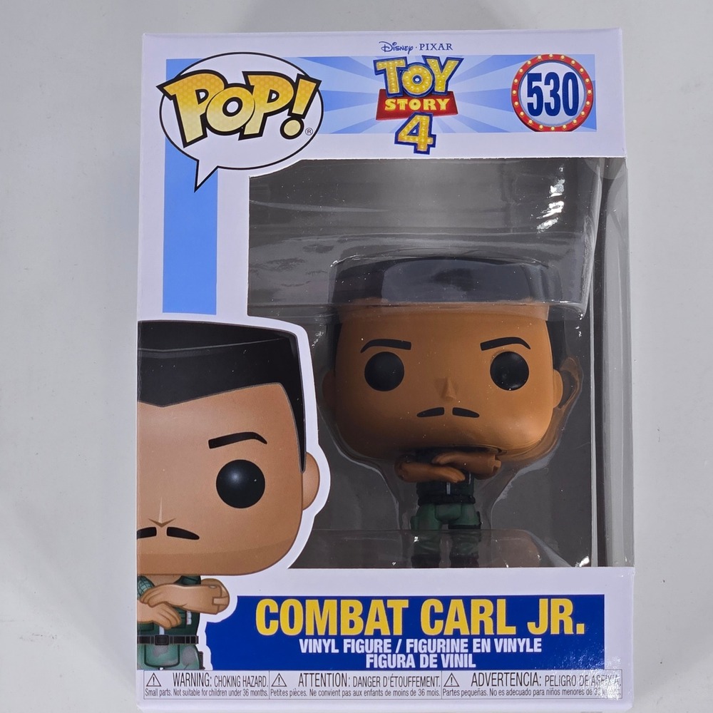 Funko Pop Disney Pixar Toy Story 4 Combat Carl Jr Vinyl Figure 530 Camo Toy